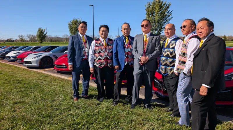 Corvette Club members living the American dream